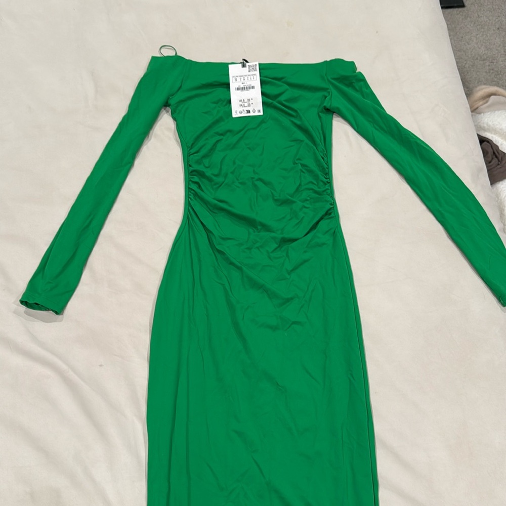 Zara Green Maxi Dress